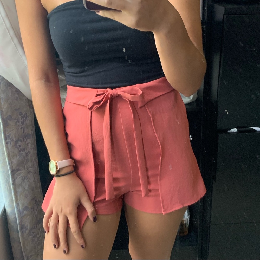 Charlotte Russe pink shorts